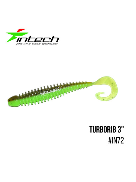Приманка Intech Turborib 3"(7 шт) (IN72)