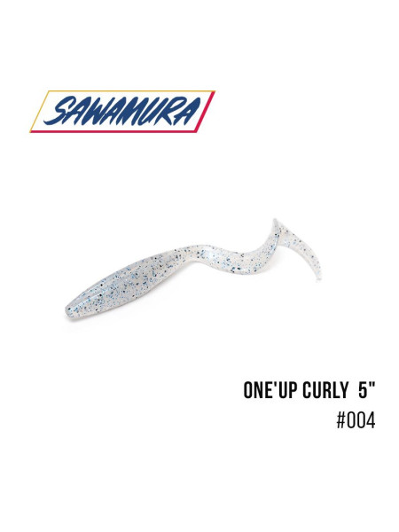 ".Твистер Sawamura One'Up Curly 5" (5 шт.) (004)