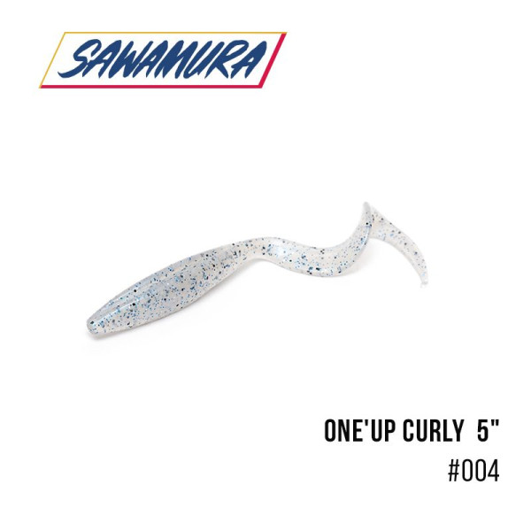 ".Твистер Sawamura One'Up Curly 5" (5 шт.) (004)