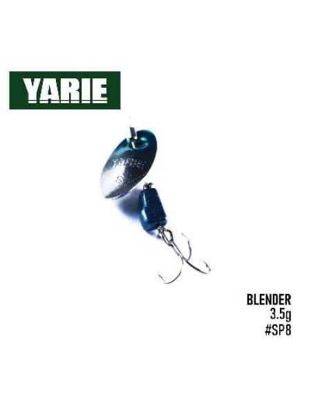 ".Блесна вращающаяся Yarie Blender №672, 3.5g (SP8)