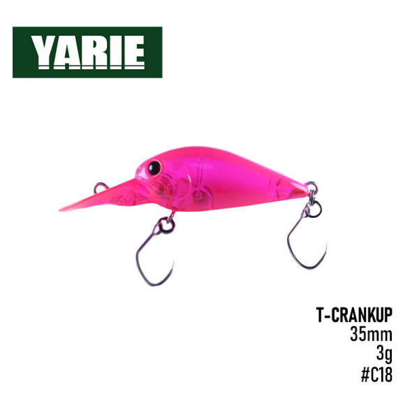 ".Воблер Yarie T-Crankup №675 35F (35mm, 3g) (C18)