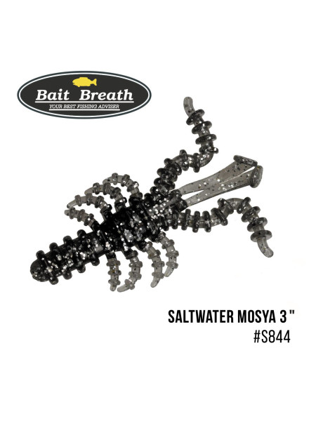 Приманка Bait Breath Saltwater Mosya 3" (6 шт.) (S844 KATAKUCHI)