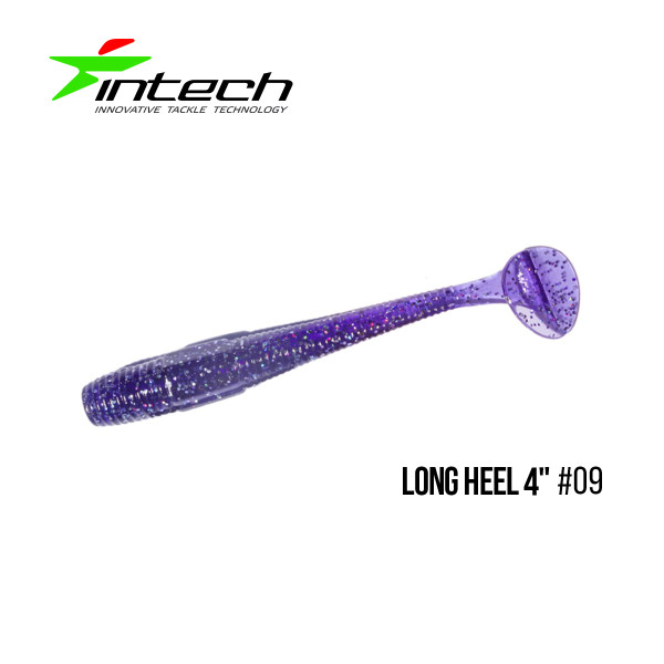 Приманка Intech Long Heel 4"(6 шт) (#09)
