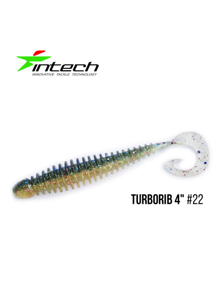 Приманка Intech Turborib 4"(5 шт) (#22)
