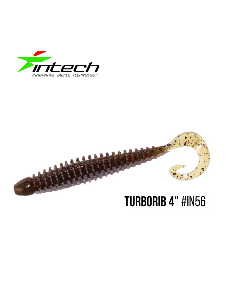Приманка Intech Turborib 4"(5 шт) (IN56)