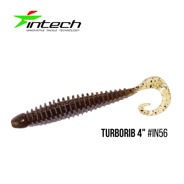 Приманка Intech Turborib 4"(5 шт) (IN56)