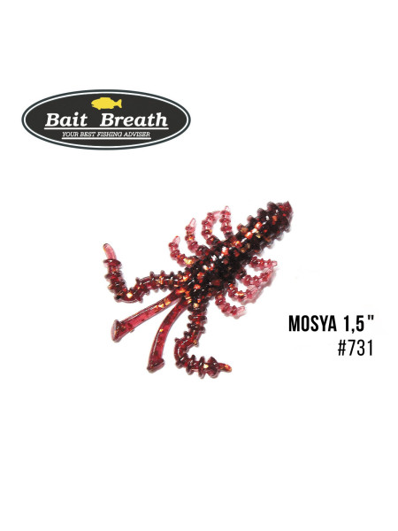 Приманка Bait Breath U30 Mosya 1,5" (14 шт.) (#731 Spicy Cola)