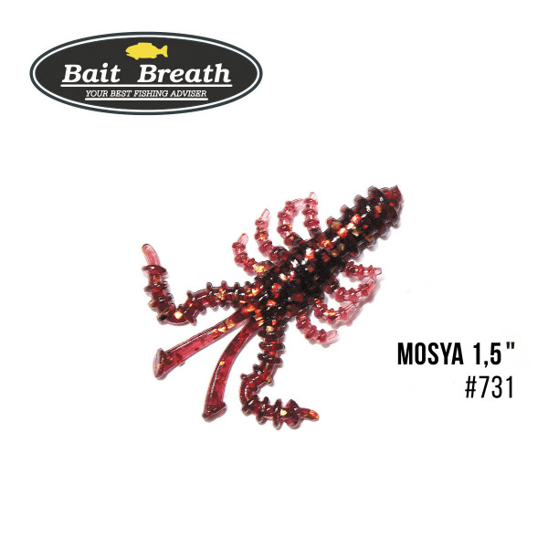 Приманка Bait Breath U30 Mosya 1,5" (14 шт.) (#731 Spicy Cola)