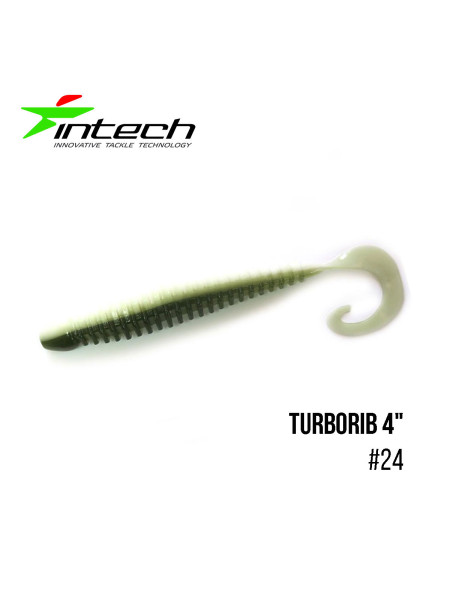 Приманка Intech Turborib 4"(5 шт) (#24)