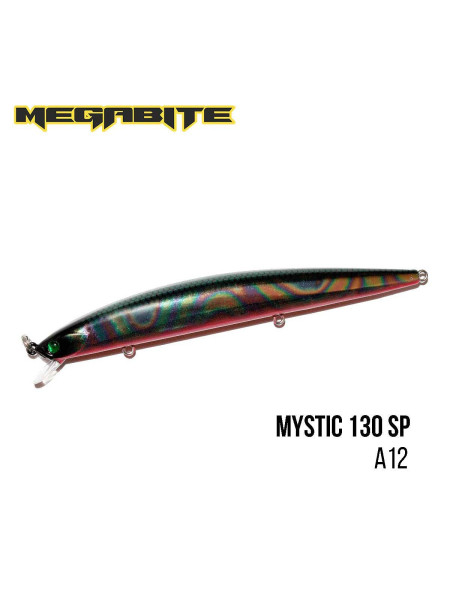 ".Воблер Megabite Mystic 130 SP (130 мм, 18,4 гр, 0,5 m) (A_12)