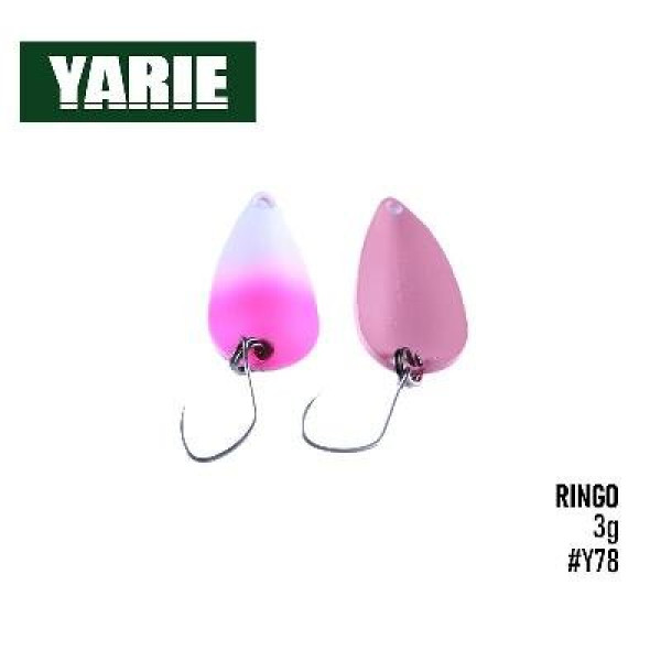 ".Блесна Yarie Ringo №704 30mm 3g (Y78)