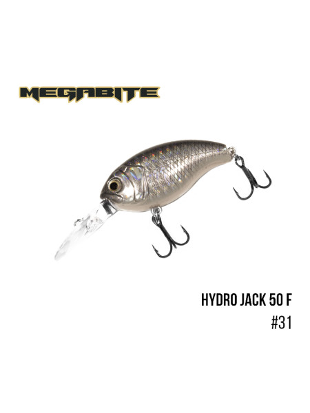 Воблер Megabite Hydro Jack 50 F (50 мм, 9,01гр, 3m) (31)