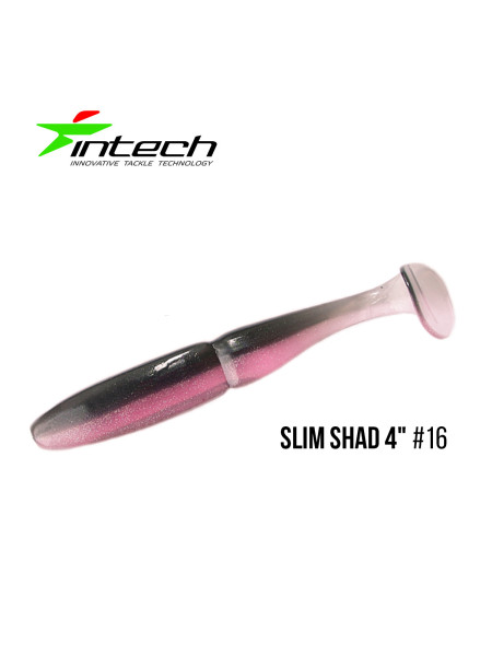 Приманка Intech Slim Shad 4 "(5 шт) (#16)