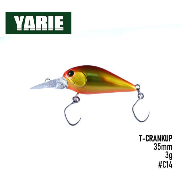 ".Воблер Yarie T-Crankup №675 35F (35mm, 3g) (C14)