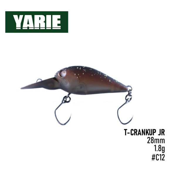 ".Воблер Yarie T-Crankup Jr. F №675 (28mm, 1.8g) (C12)