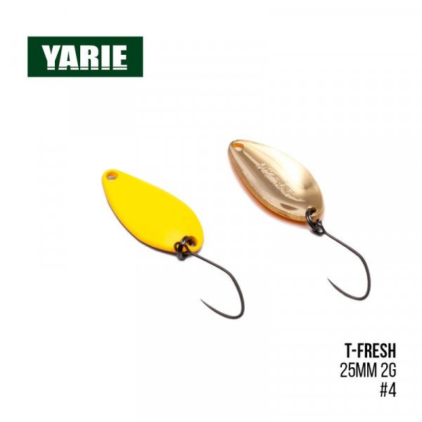 ".Блешня Yarie T-Fresh №708 25mm 2g (BJ-13)