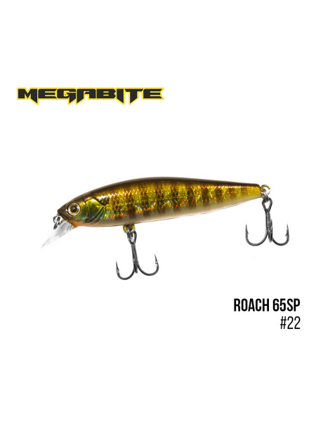 Воблер Megabite Roach 65 SP (65 mm, 5.7 g, 0.8 m) (22)
