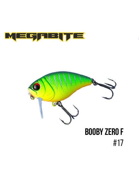 ".Воблер Megabite Booby Zero F (45 мм, 6,8 гр, 0,1 m) (17)
