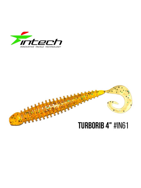 ".Приманка Intech Turborib 4"(5 шт) (IN61)