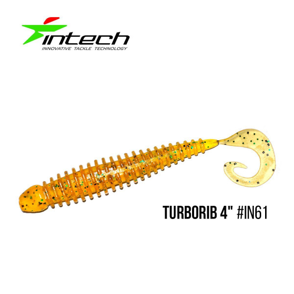 ".Приманка Intech Turborib 4"(5 шт) (IN61)