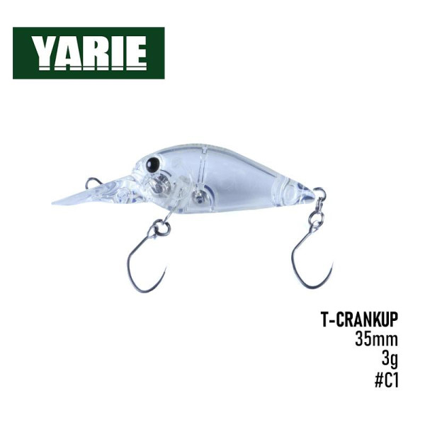 ".Воблер Yarie T-Crankup №675 35F (35mm, 3g) (C1)