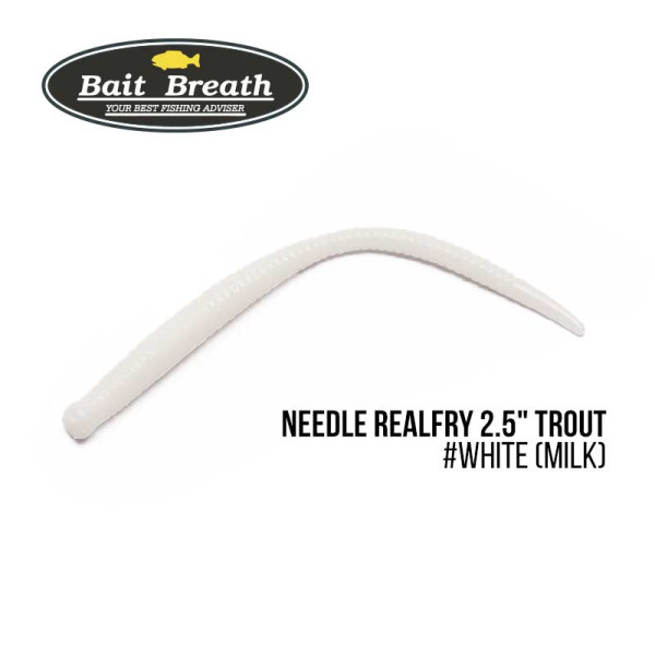 ".Приманка Bait Breath Needle RealFry 2,5" Trout (12шт.) (Milk)