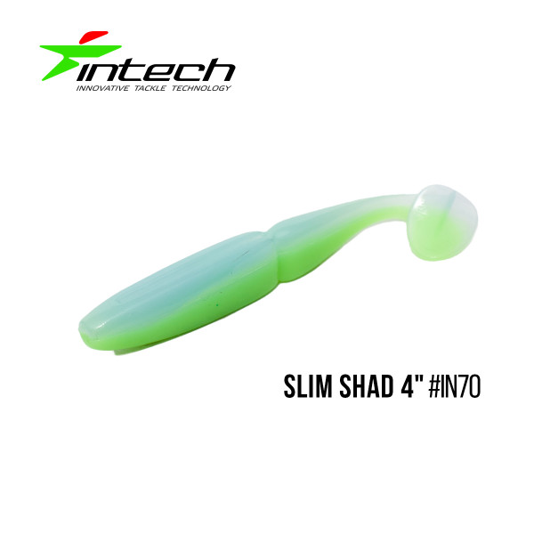 Приманка Intech Slim Shad 4 "(5 шт) (IN70)