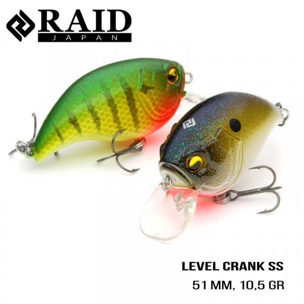 ".Воблер Raid Level Crank (50.8mm, 10.5g) (017. PEARLY CHART)