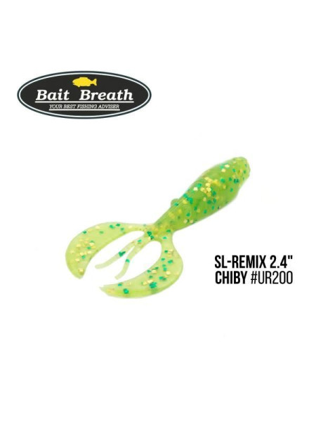".Приманка Bait Breath SL-Remix Chiby 2,4" (10 шт) (868 Motoroil-EX)