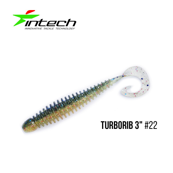 Приманка Intech Turborib 3"(7 шт) (#22)