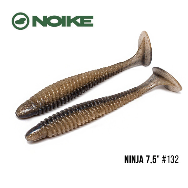 Приманка Noike NINJA 7,5" (2шт) (#132 Sexy blue shad )