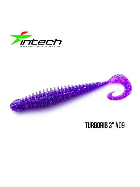 Приманка Intech Turborib 3"(7 шт) (#09)
