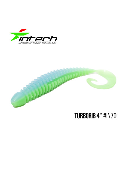 Приманка Intech Turborib 4"(5 шт) (IN70)