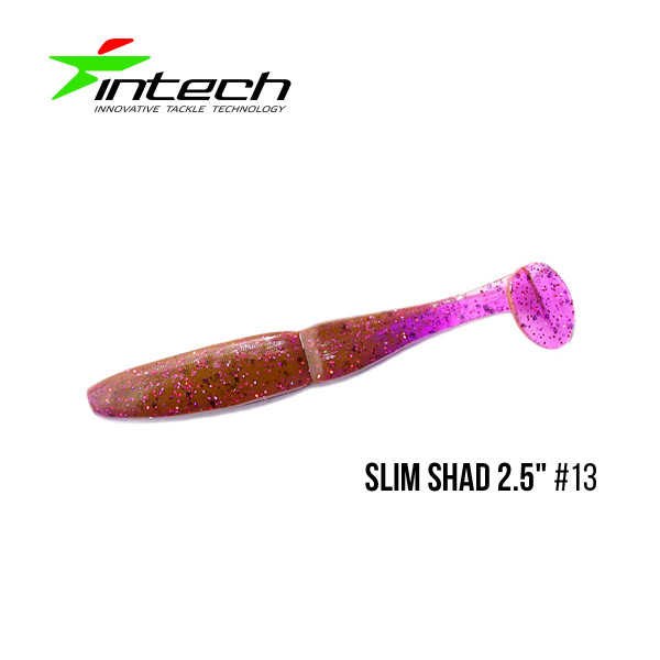 Приманка Intech Slim Shad 2,5"(12 шт) (#13)