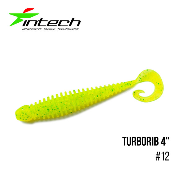 Приманка Intech Turborib 4"(5 шт) (#12)
