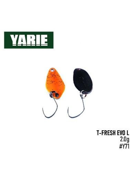 ".Блесна Yarie T-Fresh EVO №710 25mm 2g (Y71)