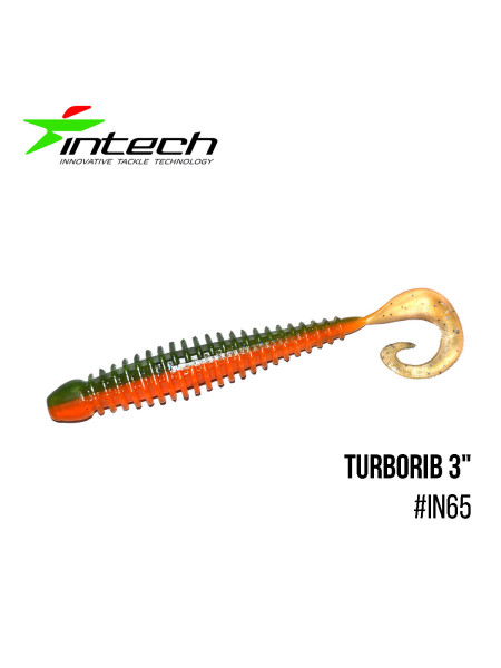 Приманка Intech Turborib 3"(7 шт) (IN65)