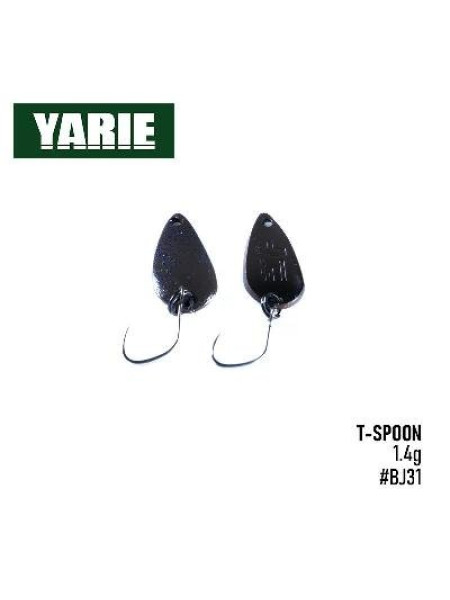 ".Блесна Yarie T-Spoon №706 21mm 1,4g (BJ-31)