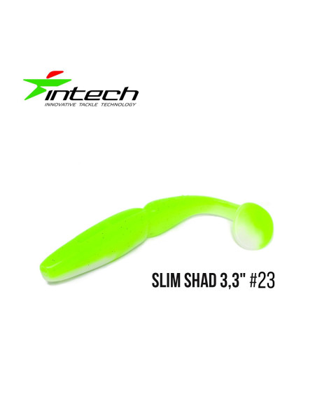 ".Приманка Intech Slim Shad 3,3"(7 шт) (#23)