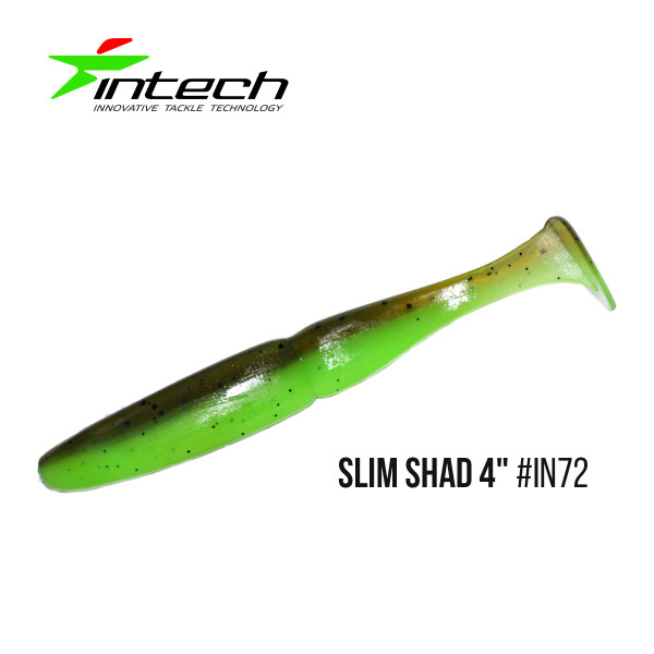 Приманка Intech Slim Shad 4 "(5 шт) (IN72)