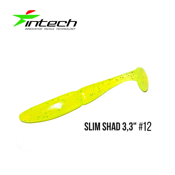 Приманка Intech Slim Shad 3,3"(7 шт) (#12)