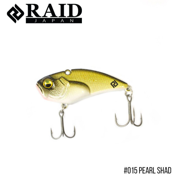 ".Воблер Raid Level Vib Boost (38mm, 7g) (015 Pearl Shad)