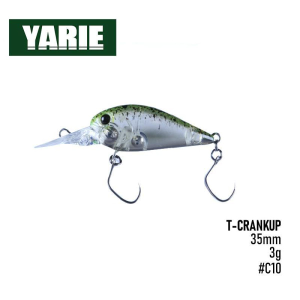 ".Воблер Yarie T-Crankup №675 35F (35mm, 3g) (C10)