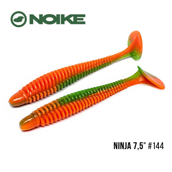 Приманка Noike NINJA 7,5" (2шт) (#144 Fire Tiger)