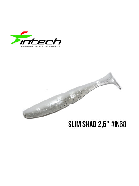 Приманка Intech Slim Shad 2,5"(12 шт) (IN68)