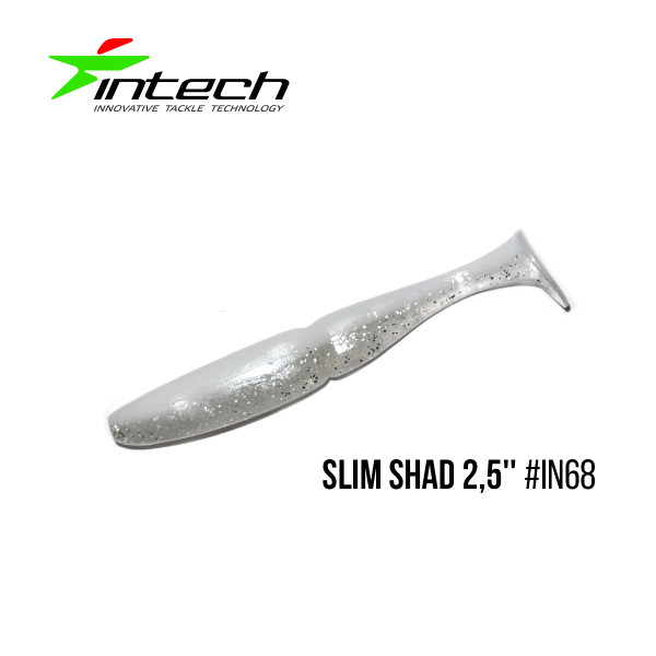 Приманка Intech Slim Shad 2,5"(12 шт) (IN68)