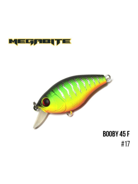 ".Воблер Megabite Booby 45 F (45 мм, 6,7 гр, 0.5 m) (17)