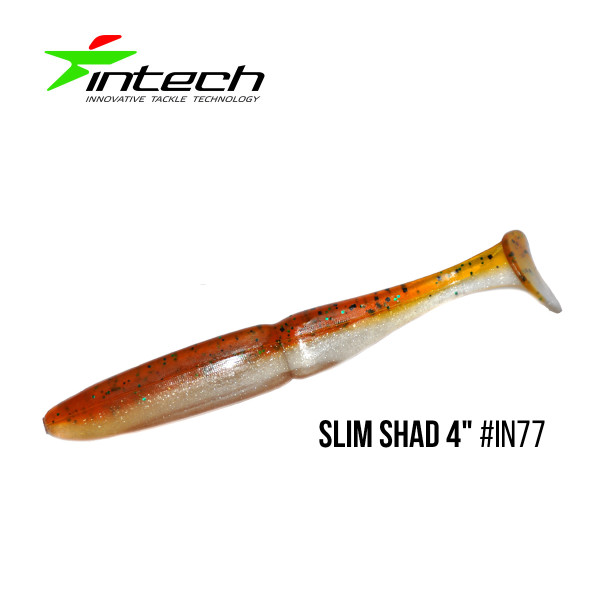 Приманка Intech Slim Shad 4 "(5 шт) (IN77)