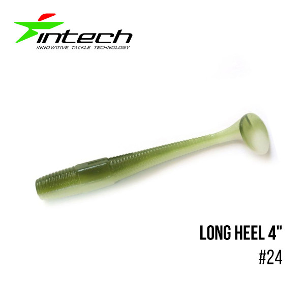 Приманка Intech Long Heel 4"(6 шт) (#24)