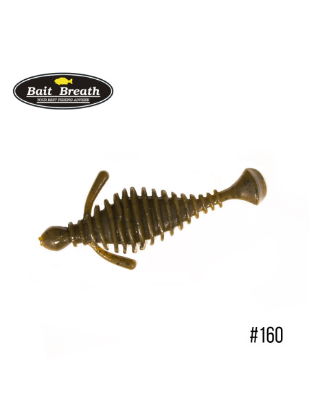 Приманка Bait Breath RUI Big 3.5" (6шт.) (#160 Mad green pumpkin /seed)